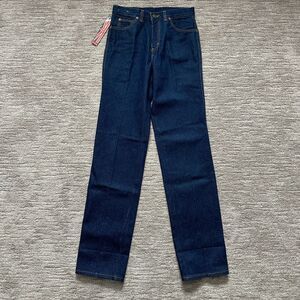 Vintage Brittania Jeans Women 31 XL Dark Wash High Rise Western 90s Straight Leg